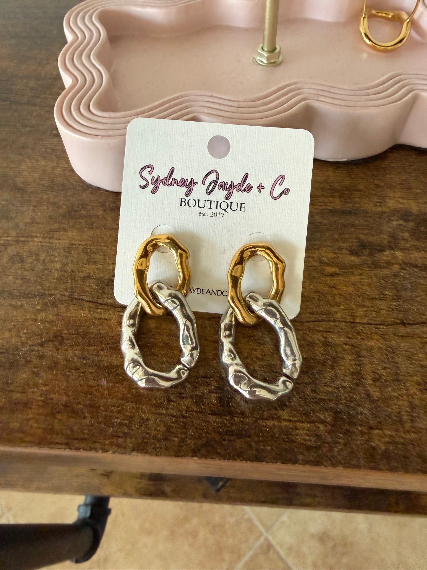 Chansutt Gold Earrings