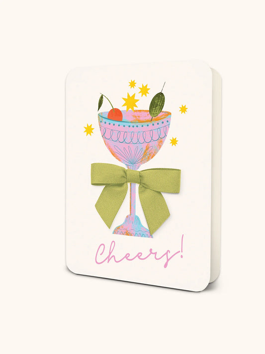 Cheers Deluxe Greeting Card