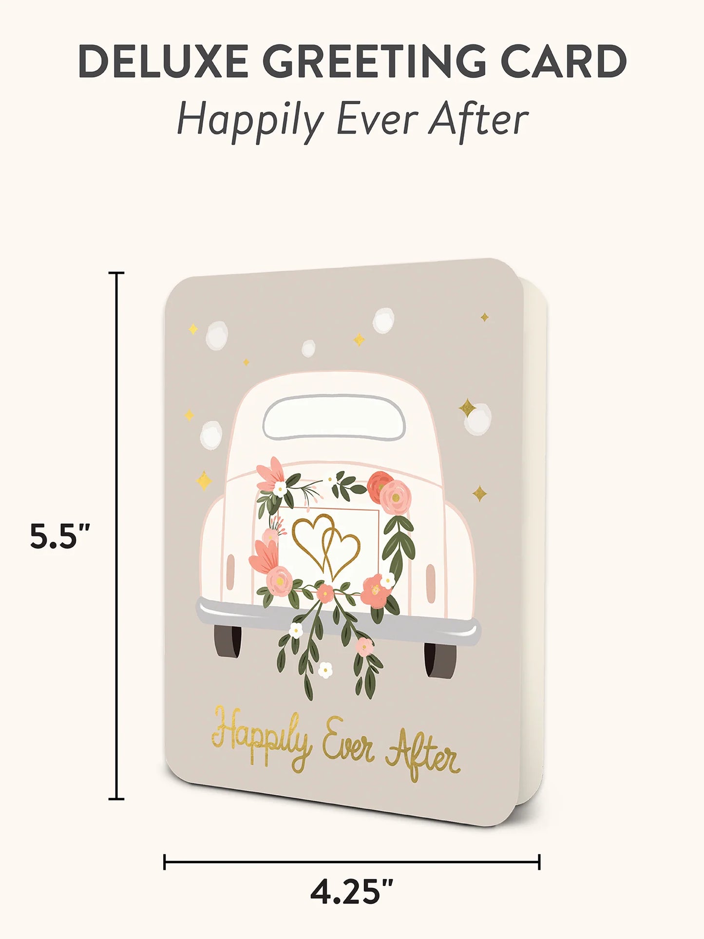 Happily Ever After Deluxe Greeting Card
