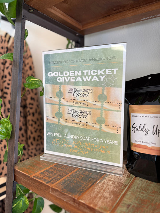 Golden Ticket Luxe Laundry Soap