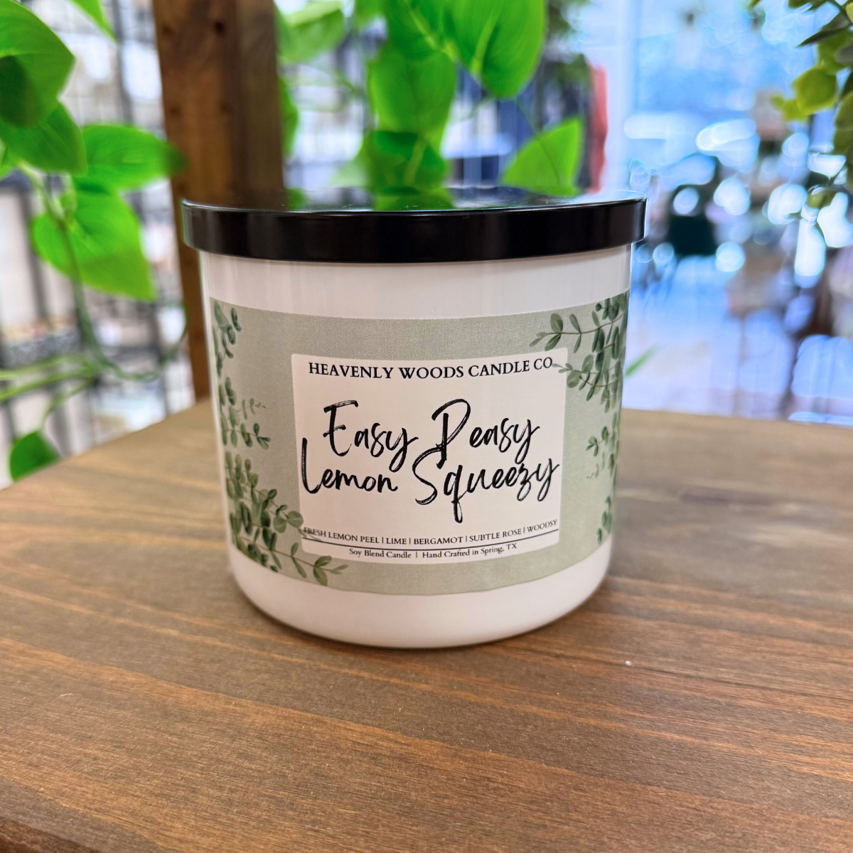 HWCC Easy Peasy Lemon Squeezy Triple Wick Candle