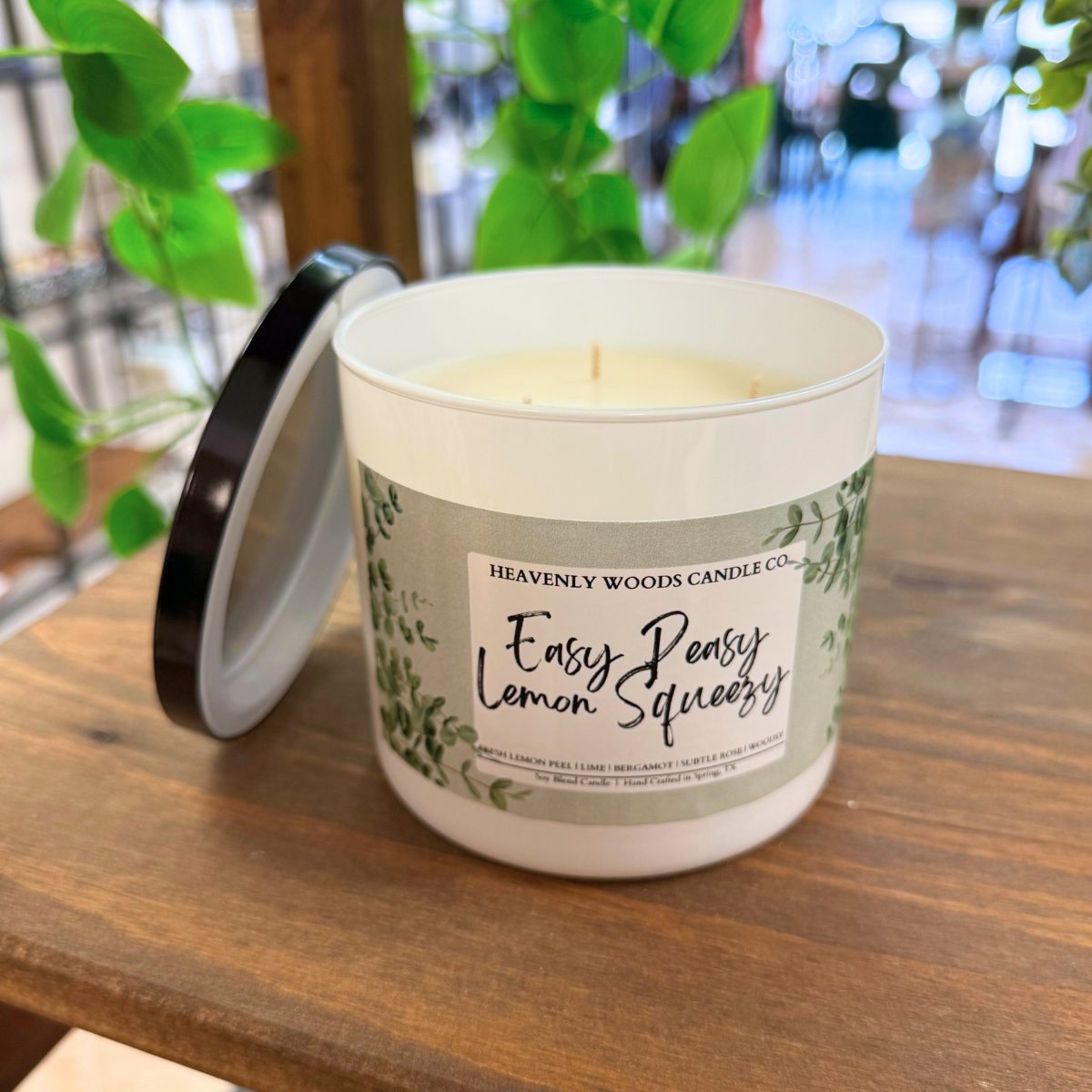 HWCC Easy Peasy Lemon Squeezy Triple Wick Candle