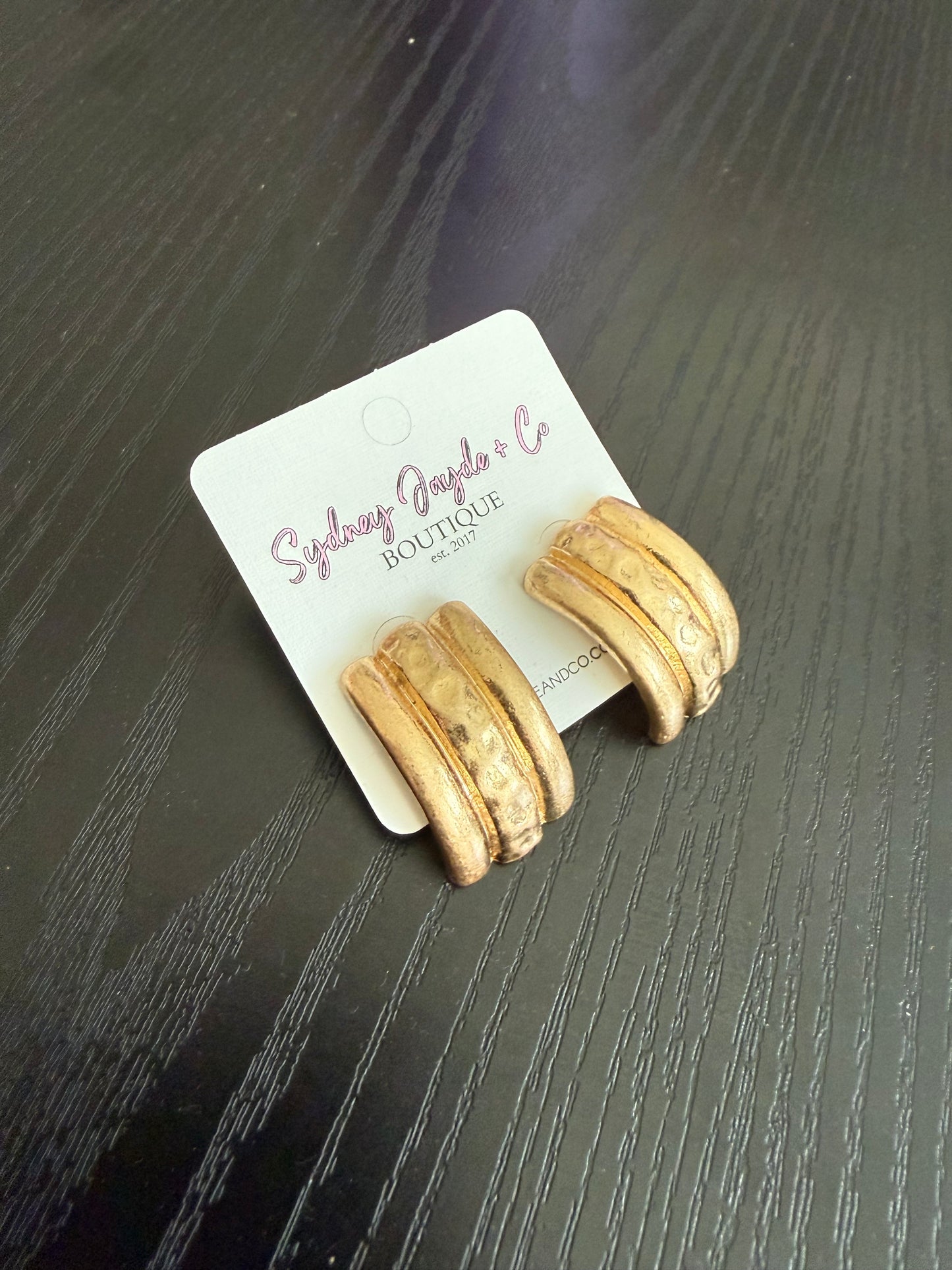 Gold Earrings