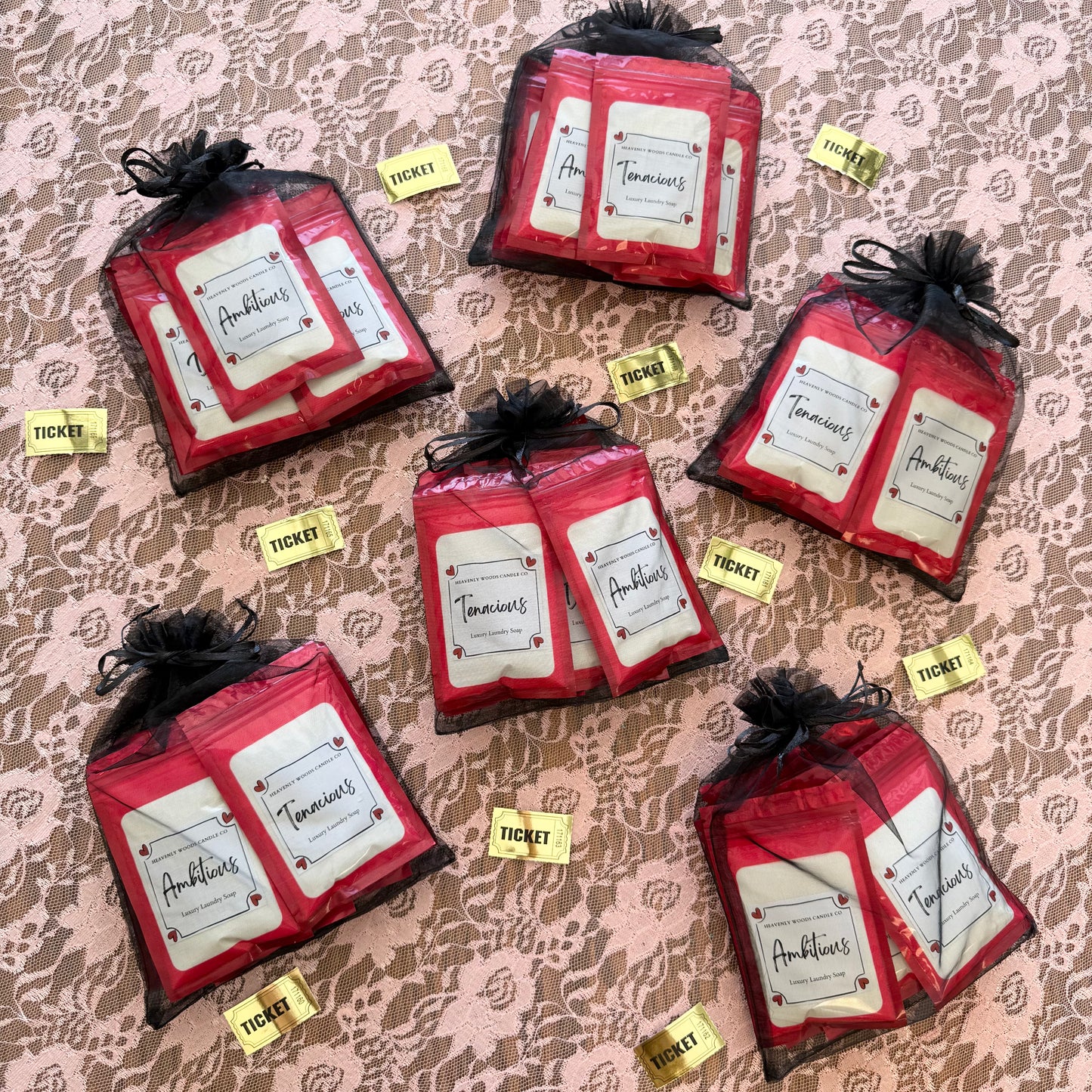 HWCC Laundry Soap Discovery Pack- GOLDTICKET Edition