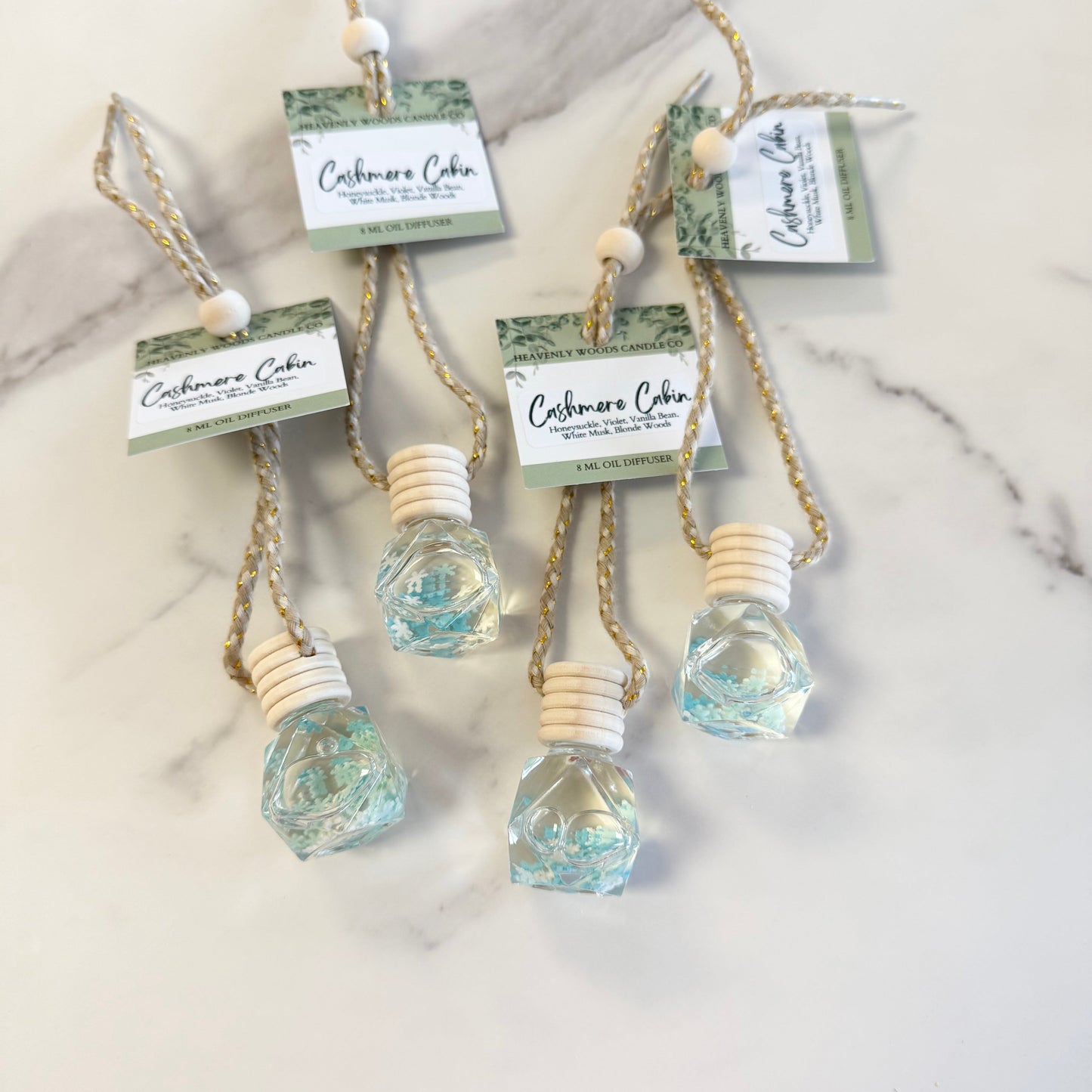 HWCC Cashmere Cabin Hanging Car Diffuser