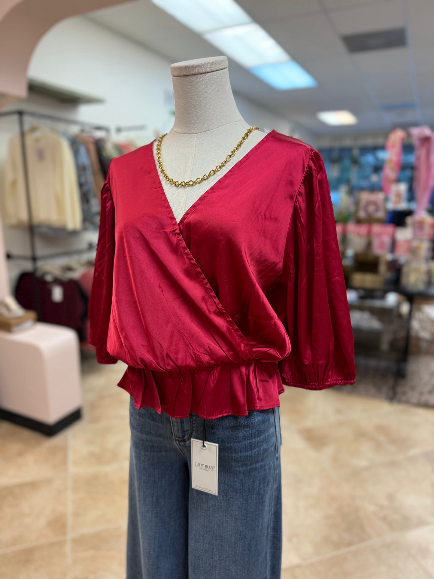 Cabernet Silk Kori Bodysuit