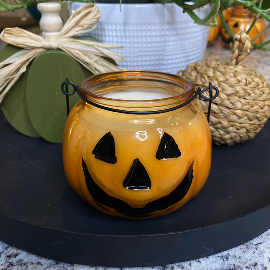 Jack-O-Lantern Candle