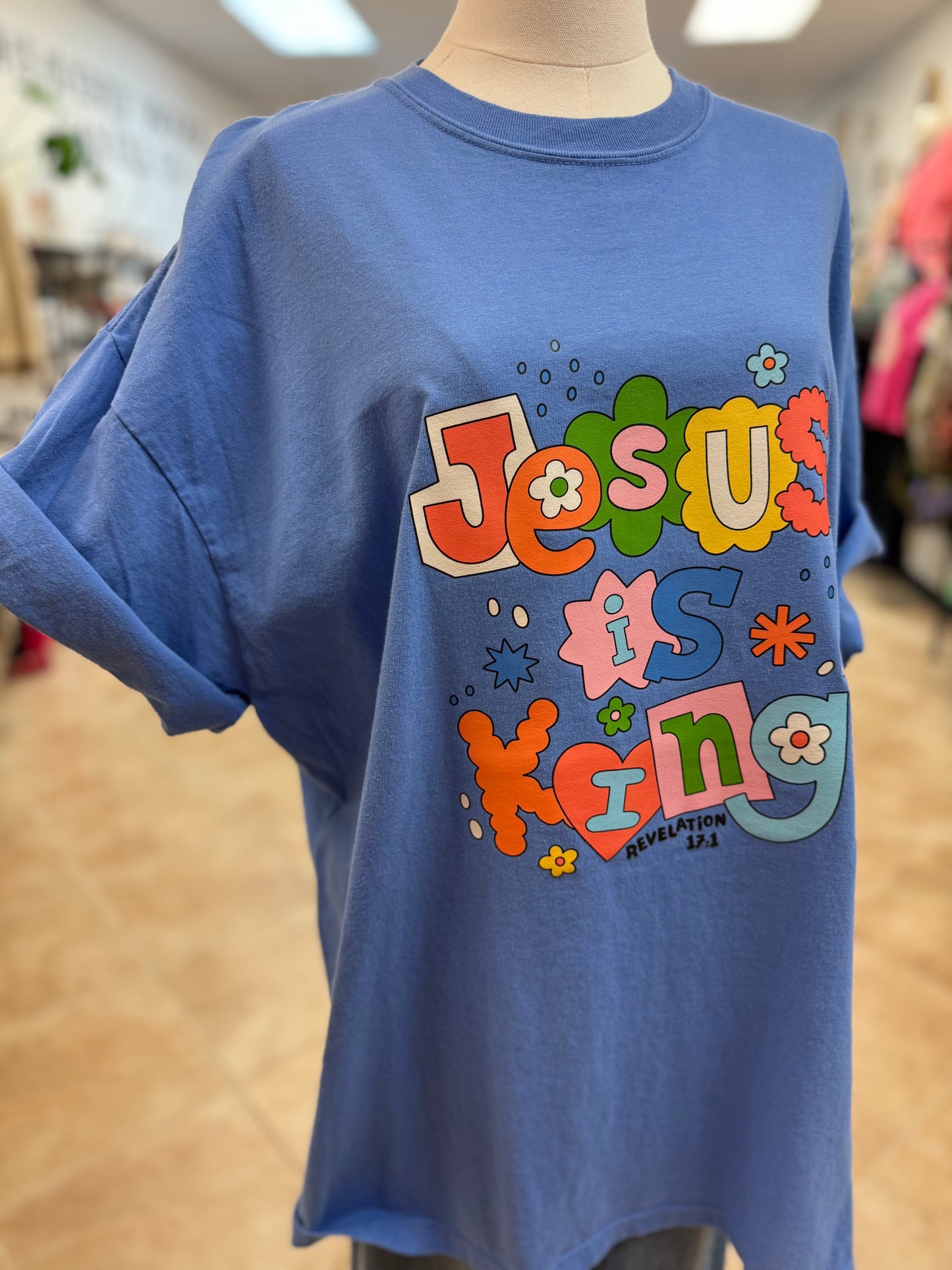 Jesus Is King Tee