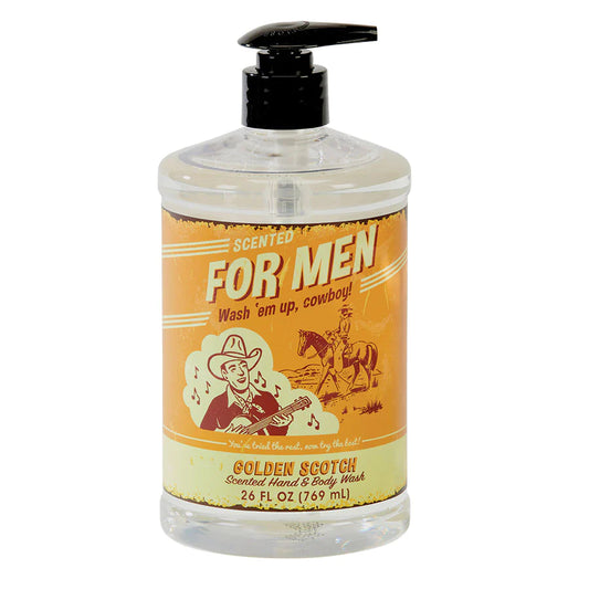 For Men’s Liquid Soap & Body Wash- Golden Scotch