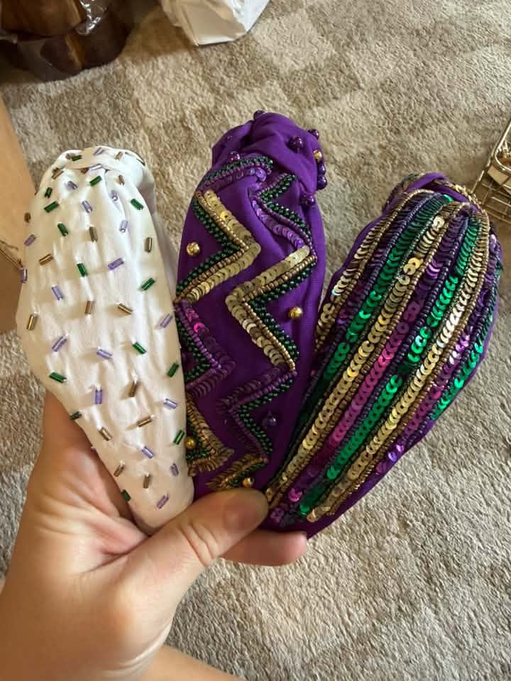 Mardi Gras Headbands