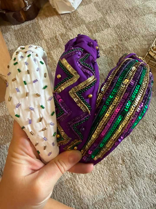 Mardi Gras Headbands