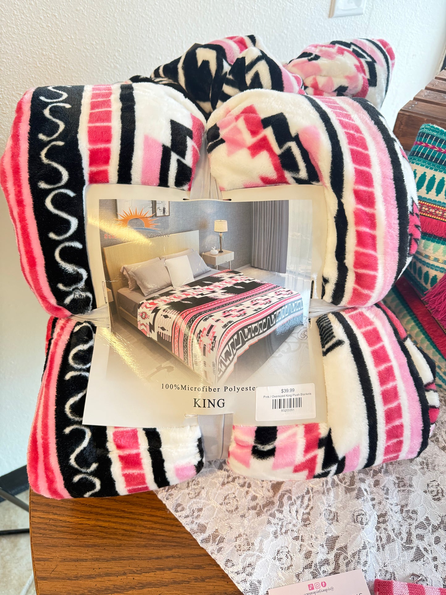 Oversized King Plush Blankets