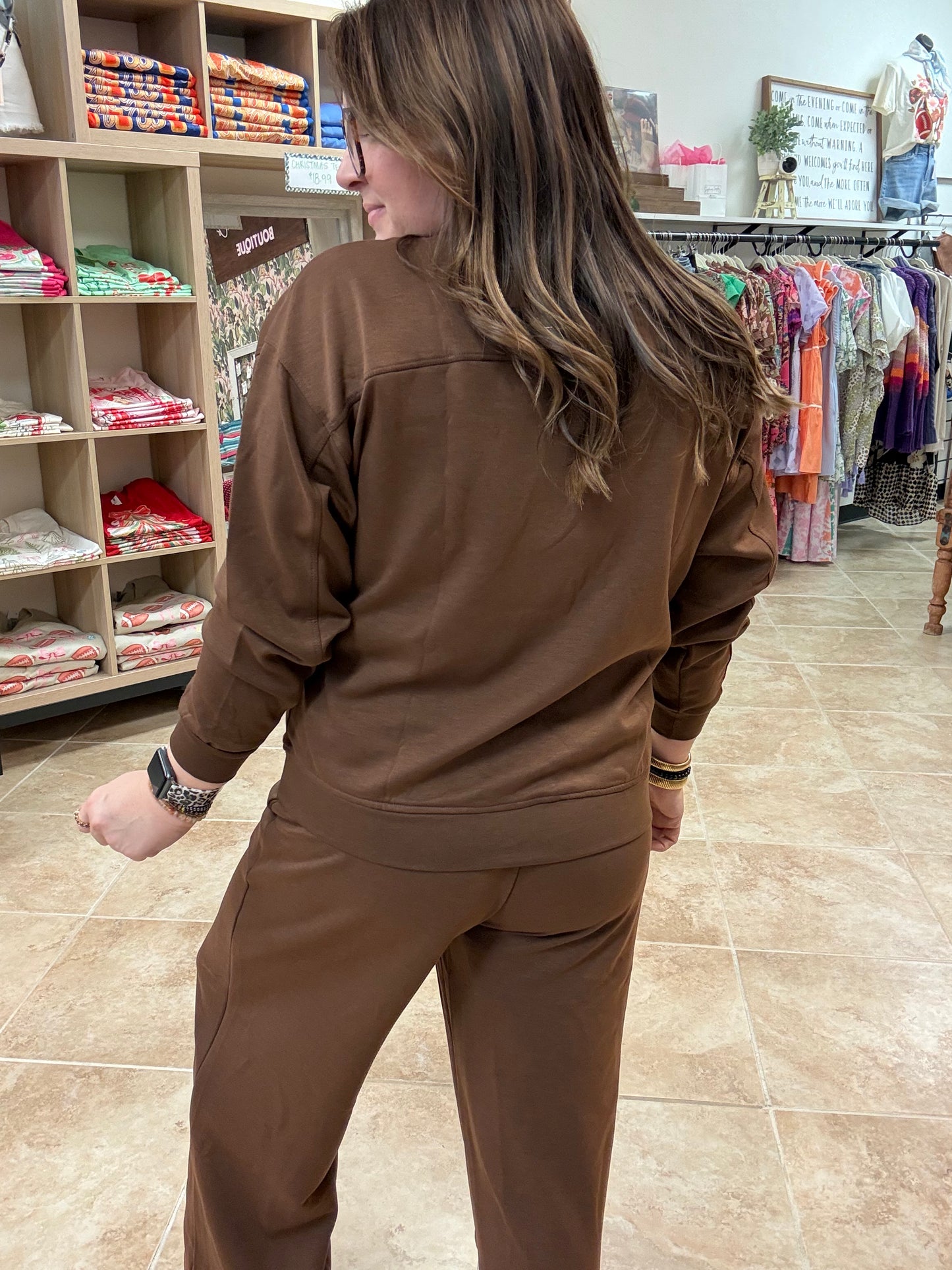 Matching Scuba Set- Brown