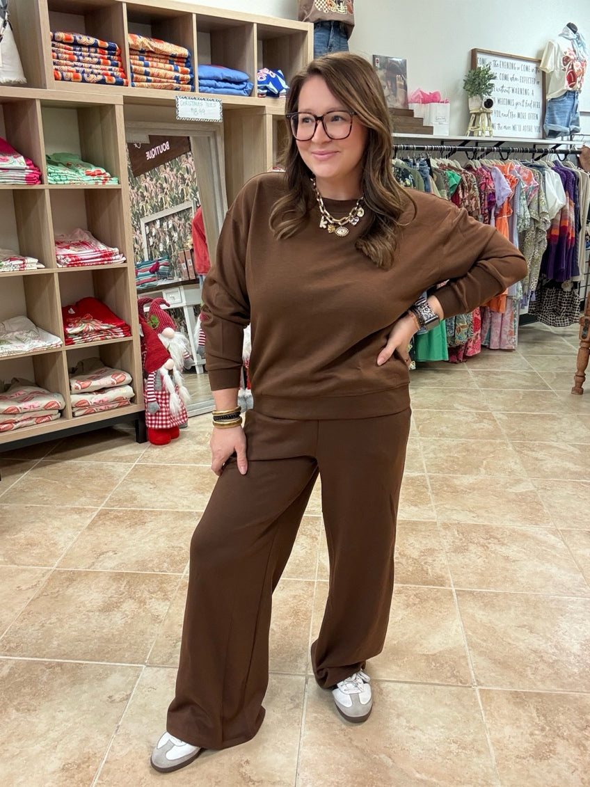 Matching Scuba Set- Brown