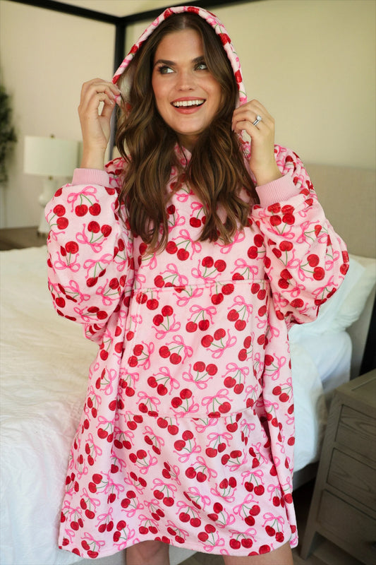 Cherry Blanket Hoodie
