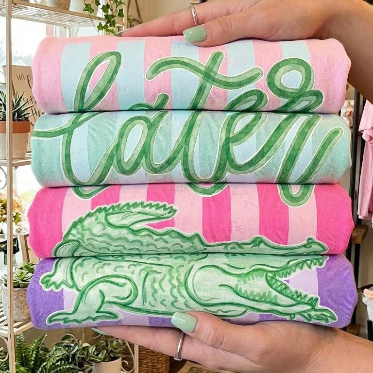 Later Gator Graphic Tee – Comfort Colors Cotton Tee