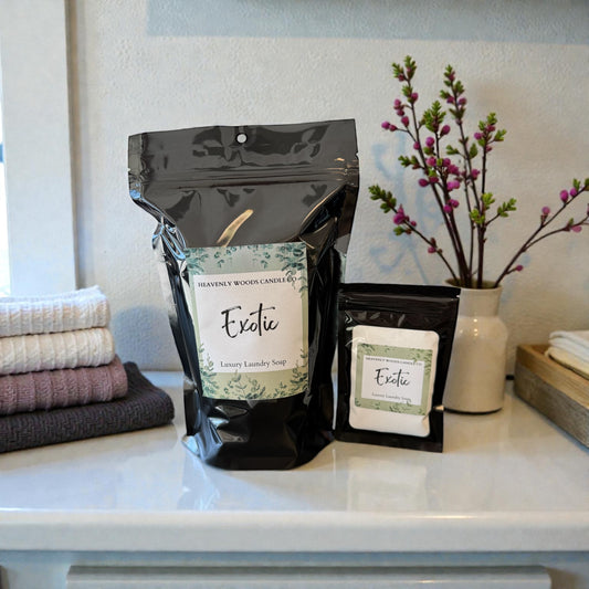 Heavenly Woods Luxury Laundry Soap – Scented Powder Detergent