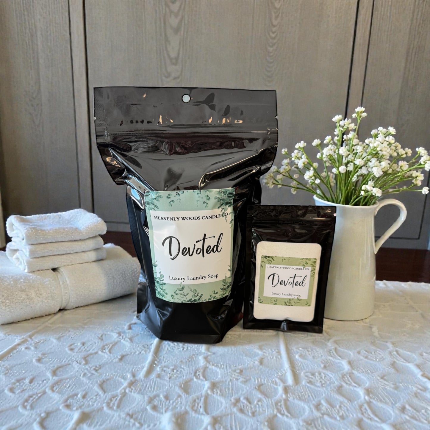 Heavenly Woods Luxury Laundry Soap – Scented Powder Detergent