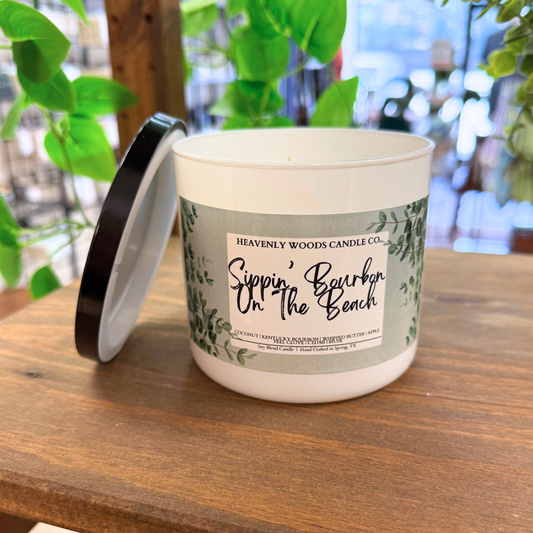 HWCC Sippin' Bourbon On The Beach Triple Wick Candle