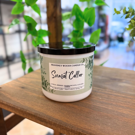 HWCC Sunset Cellar Triple Wick Candle